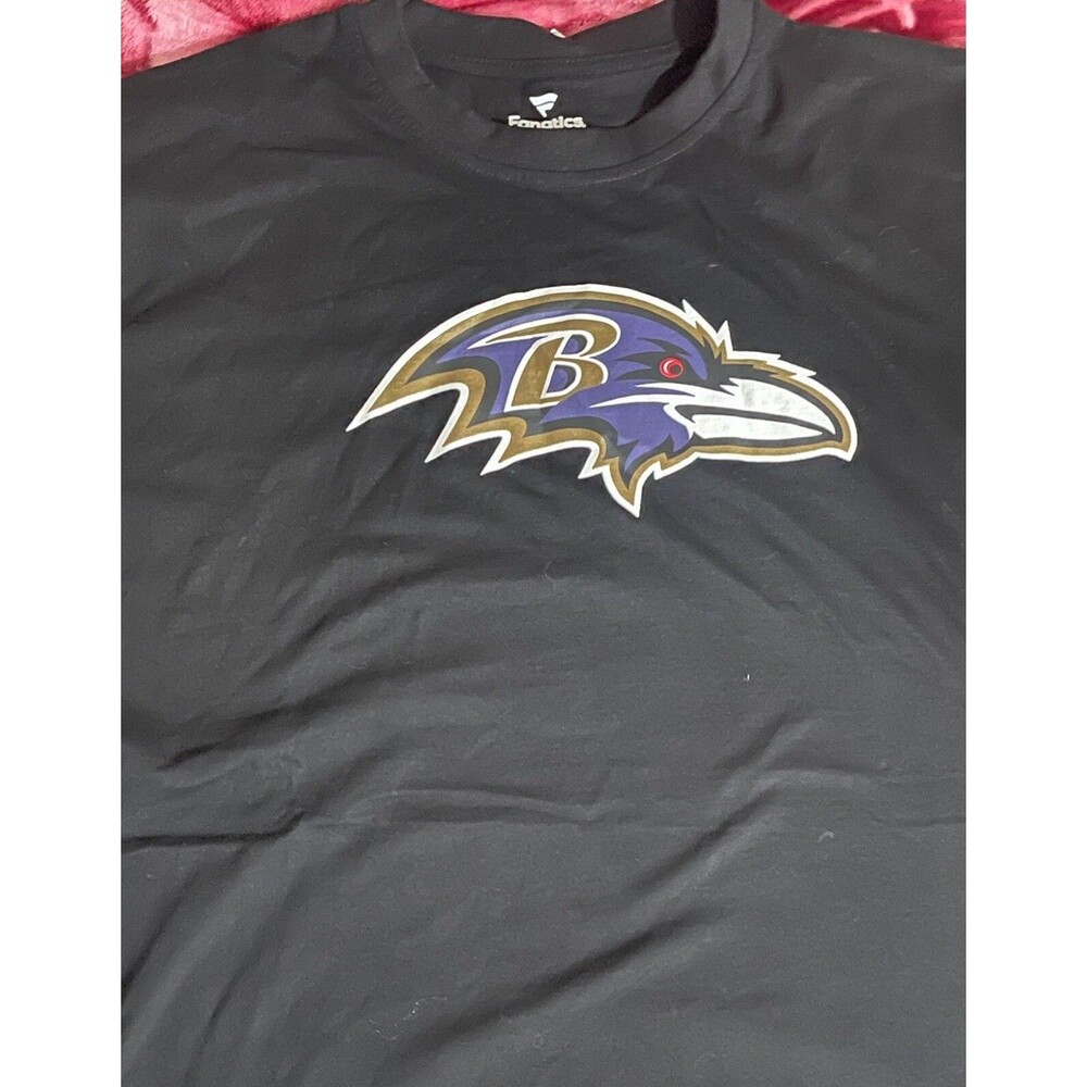 Baltimore Ravens Fanatics T-Shirt XLT BLACK